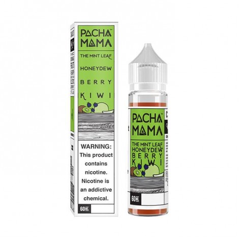 Pacha Mama Mint Leaf, Honeydew and Berry Kiwi Shortfill 50ml