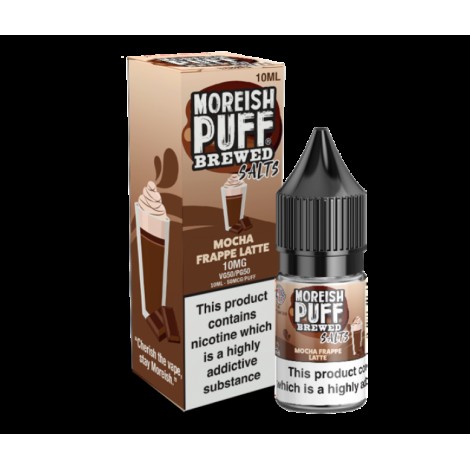 Moreish Puff Salts Brewed Flat White Nic Salt 10ml