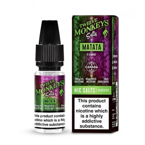 Twelve Monkeys Salts Matata Nic Salt 10ml