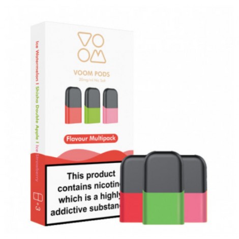 Voom Fruit Multipack Prefilled Pods 3PCS